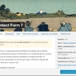 Contact Form - Plugins Básicos para empezar con Wordpres