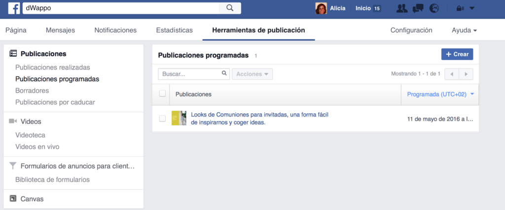 Cambios de Facebook - Página de Empresa