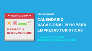 Calendario Vacacional 2019 con Puentes y Festivos