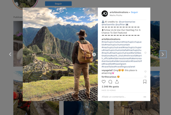 El poder de Instagram para las Empresas Turísticas