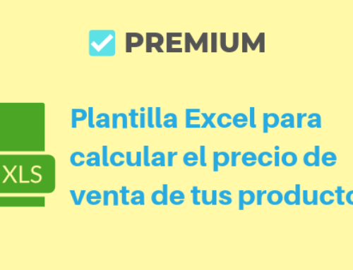 Plantilla Excel para calcular el precio de venta de tus productos