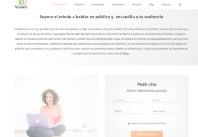 Mejorar el SEO de tu Web - Página de Servicios