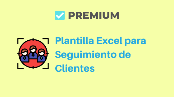 Plantilla Excel para Seguimiento de Clientes