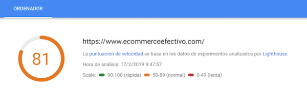 Trucos para Mejorar el SEO - Google PageSpeed Insights