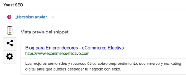 Trucos para mejorar el SEO - Yoast