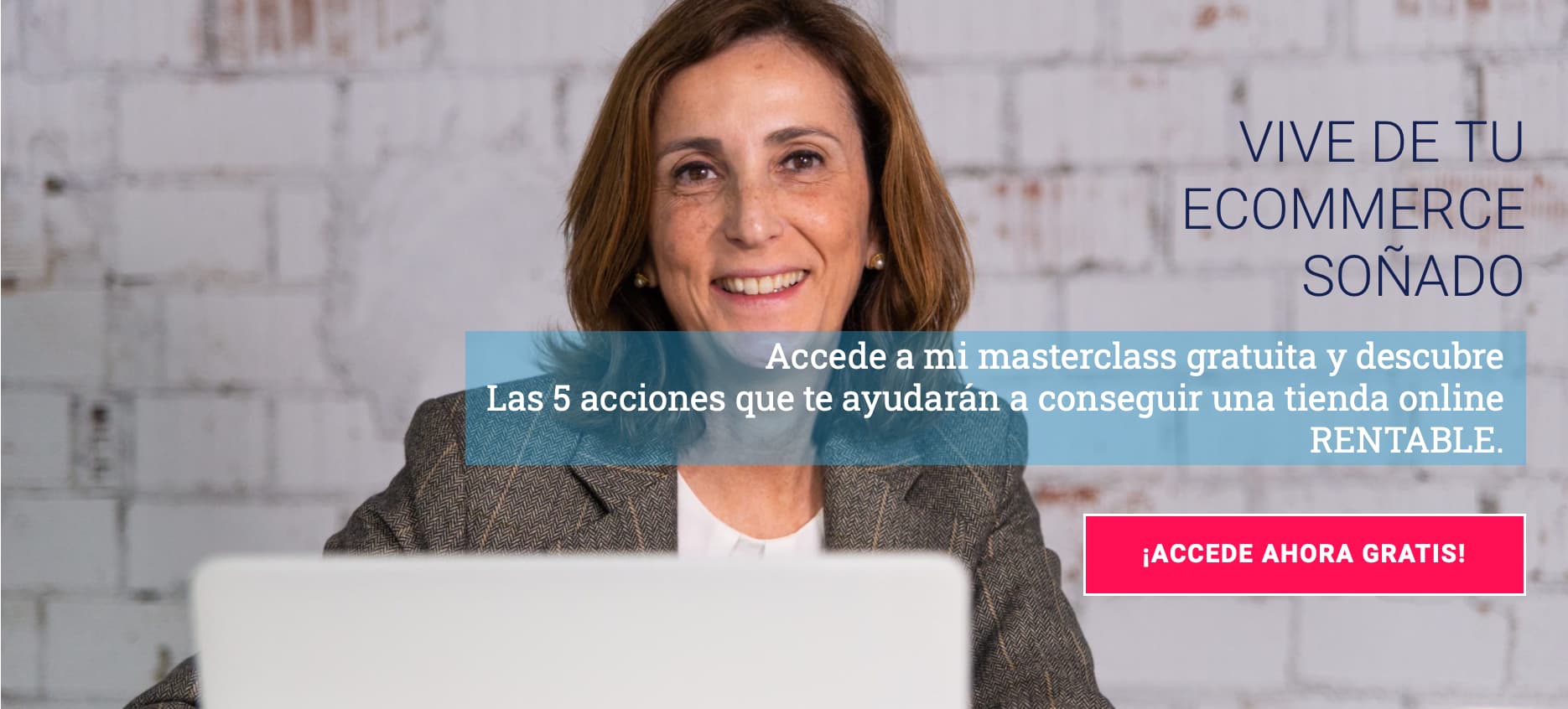 Masterclass gratuita - Las 5 acciones para crecer ventas por Internet