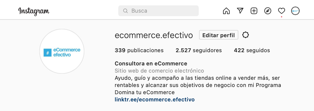 como hacer seo en el perfil de instagram