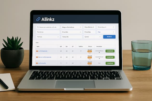 Allinkz análisis y opinión de un marketplace que cambia la forma de comprar enlaces
