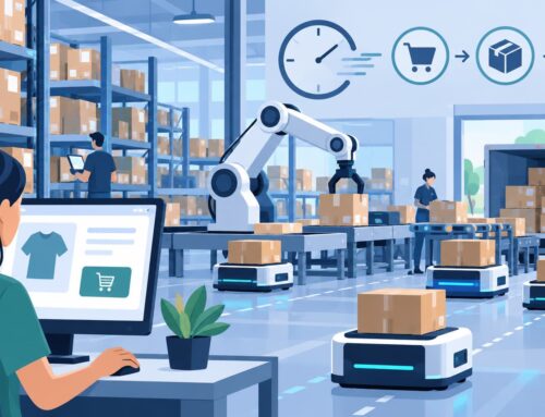 Cómo la robotización logística está redefiniendo los tiempos de entrega en el e-commerce